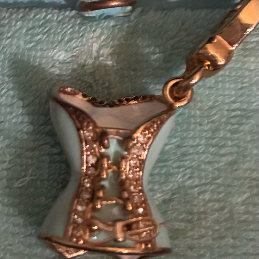 Juicy Couture Blue Corset Charm